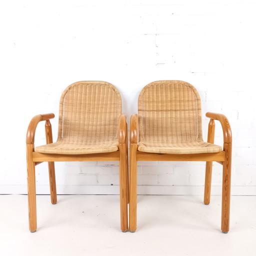 2x chaise vintage