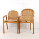 2x chaise vintage