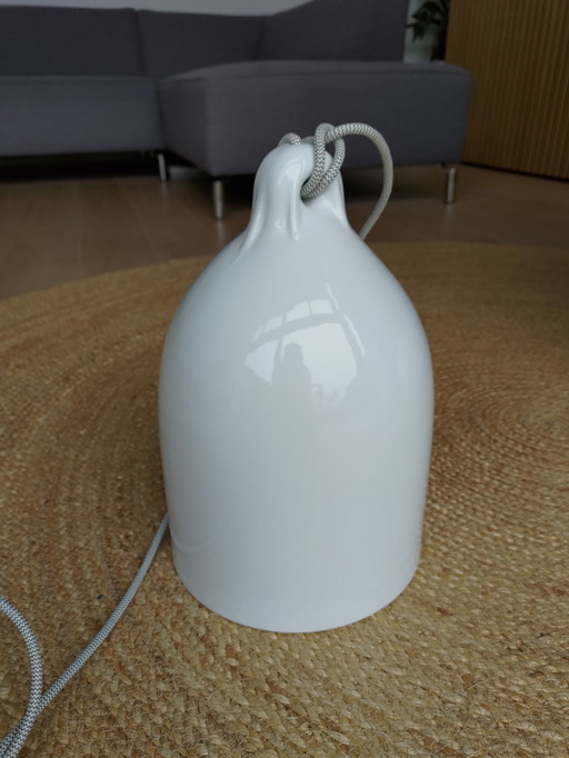 Lampe suspendue "Bufferlamp" de Polspotten