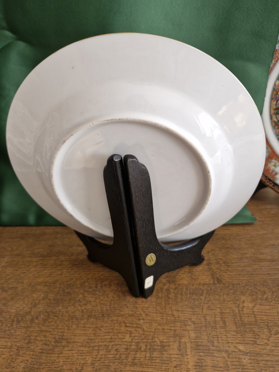 Image 1 of Assiette chinoise peinte à la main