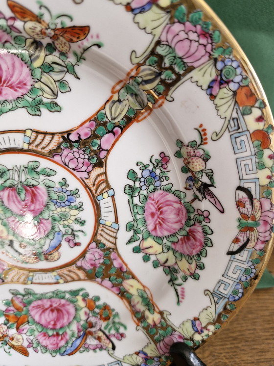 Image 1 of Assiette chinoise peinte à la main