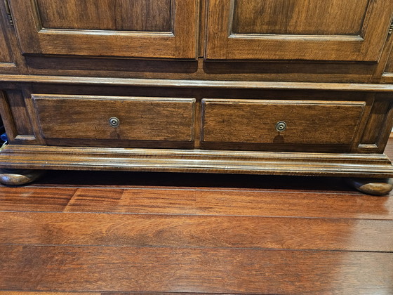 Image 1 of Bow Cabinet Walnut