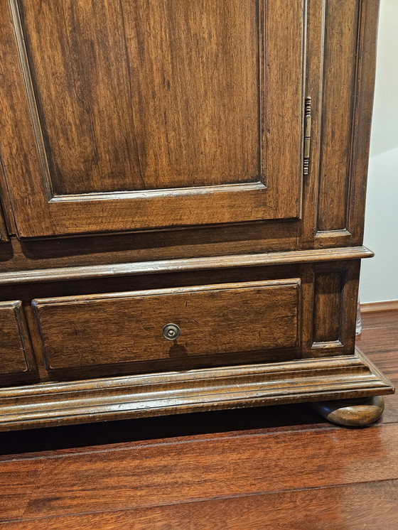 Image 1 of Bow Cabinet Walnut