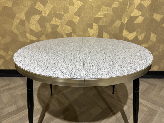 Image 1 of Table ronde extractible 1960 Brian Graham dans la série Braemar, pour Martin Brattrud