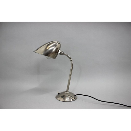 Lampe de table fonctionnaliste vintage par Ias, Tchécoslovaquie 1930