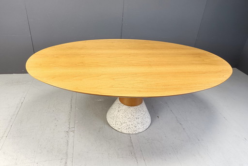 Table de salle à manger Balance Vintage par Arnold Merckx pour Arco, 1988