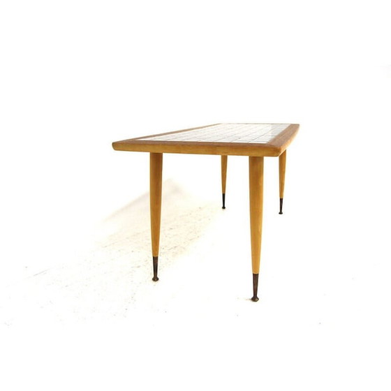 Image 1 of Table basse vintage en céramique d'Alberts Tibro, Suède 1960
