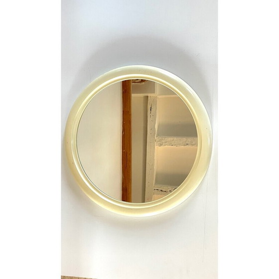 Image 1 of Miroir mural vintage de l'ère spatiale, 1970