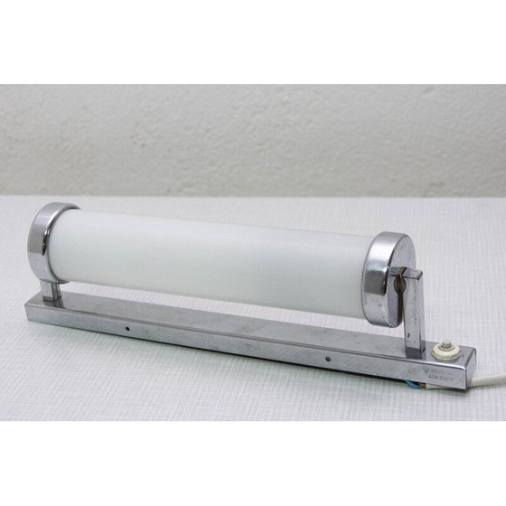 Image 1 of Applique vintage chromée Bauhaus, Tchécoslovaquie 1950