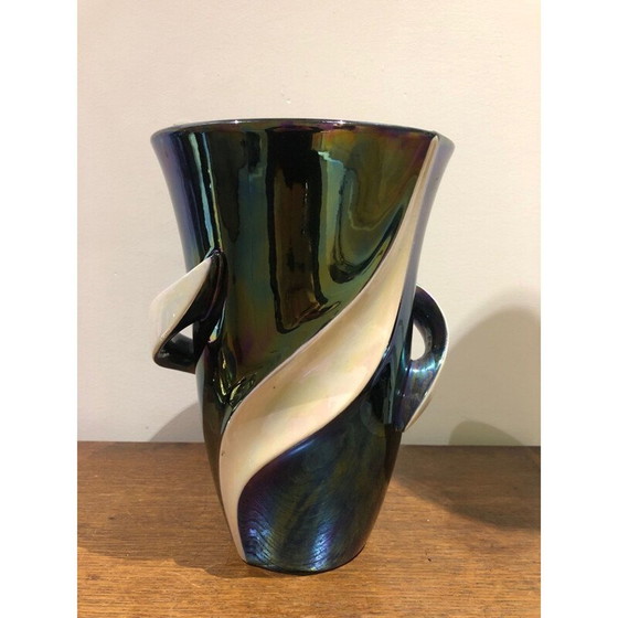 Image 1 of Grand vase vintage verceram 1950