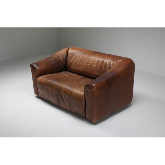 Image 1 of Canapé vintage en cuir marron DS 47 par De Sede, 1970