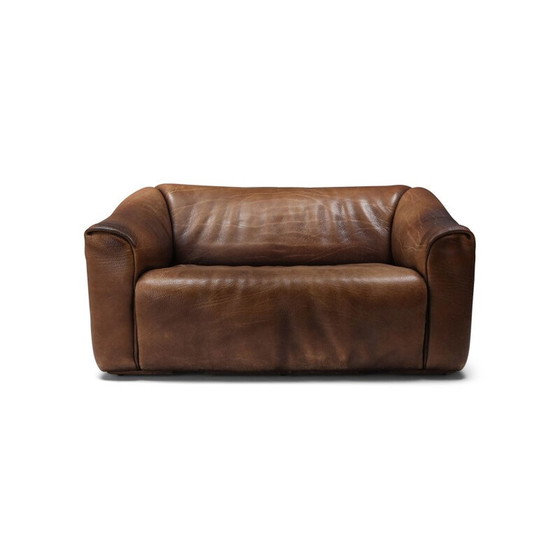 Image 1 of Canapé vintage en cuir marron DS 47 par De Sede, 1970