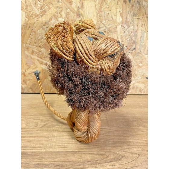 Image 1 of Sculpture vintage d'animaux en corde par Kay Bojesen, 1960