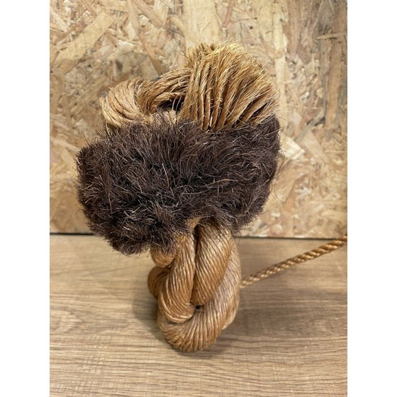 Image 1 of Sculpture vintage d'animaux en corde par Kay Bojesen, 1960