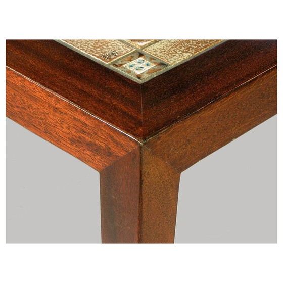 Image 1 of Table basse vintage en bois de rose par Severin Hansen pour Haslev Møbelsnedkeri, 1970