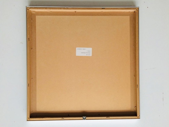 Image 1 of 80S Op Art Kinetic Print Barbara Lüdinghausen Vintage