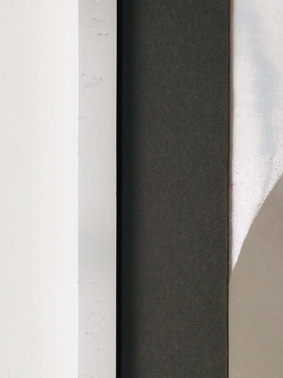 Image 1 of 80S Op Art Kinetic Print Barbara Lüdinghausen Vintage