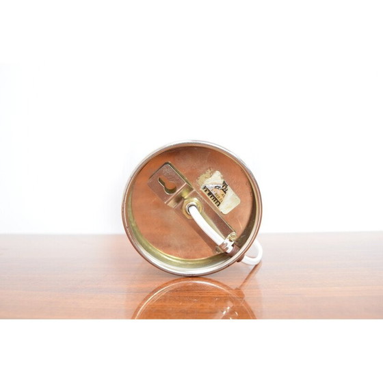 Image 1 of Lampe de table en verre et métal du milieu du siècle, Tchécoslovaquie années 1960