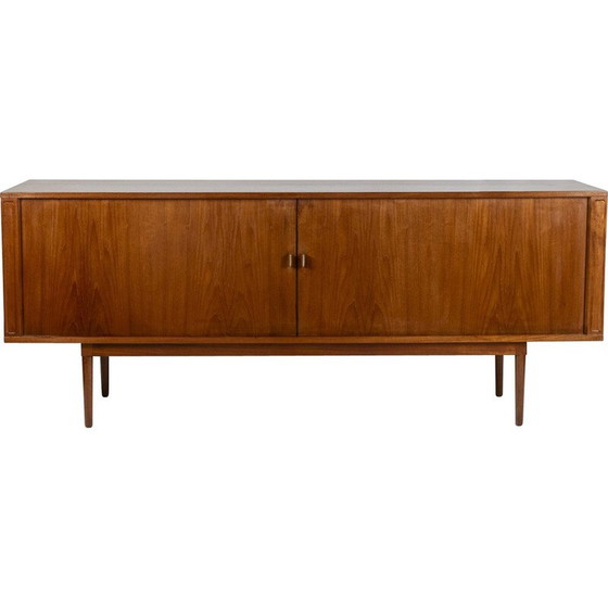 Image 1 of Buffet rectangulaire vintage en teck par Peter Løvig Nielsen, Danemark 1970