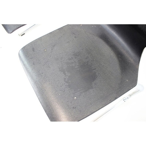 Image 1 of Paire de chaises en bois de pagode du milieu du siècle par Flototto, Allemagne 1982