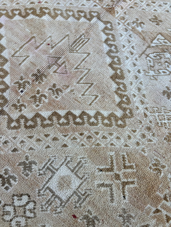 Image 1 of Antique - Tapis marocain en laine Boujad