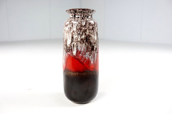 Image 1 of Allemagne de l'Ouest Vase Scheurich 206-27 Vintage