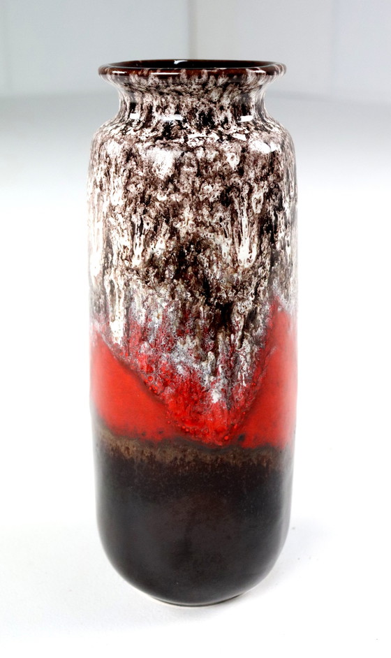 Image 1 of Allemagne de l'Ouest Vase Scheurich 206-27 Vintage