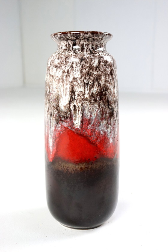 Image 1 of Allemagne de l'Ouest Vase Scheurich 206-27 Vintage