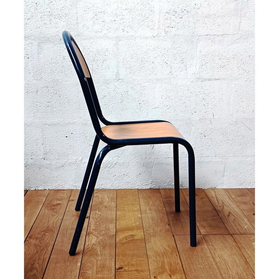 Image 1 of Chaise en métal vintage