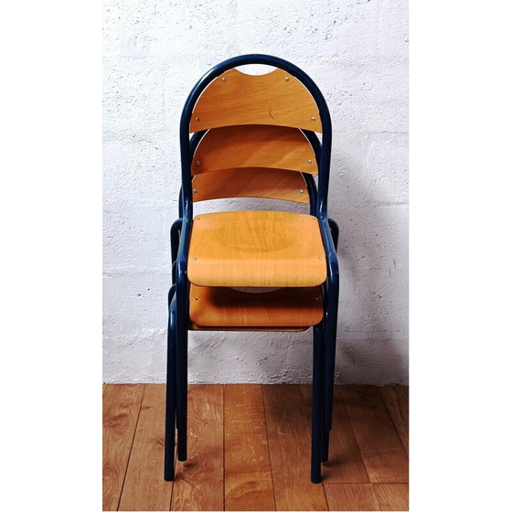 Image 1 of Chaise en métal vintage