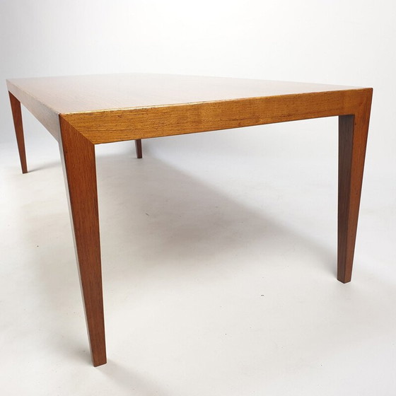 Image 1 of Table basse vintage en teck par Severin Hansen pour Bovenkamp, Danemark 1960.
