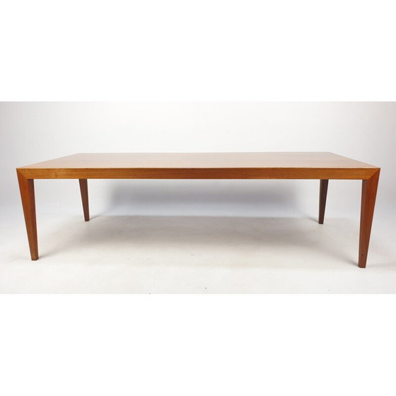 Image 1 of Table basse vintage en teck par Severin Hansen pour Bovenkamp, Danemark 1960.