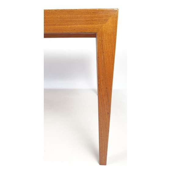 Image 1 of Table basse vintage en teck par Severin Hansen pour Bovenkamp, Danemark 1960.