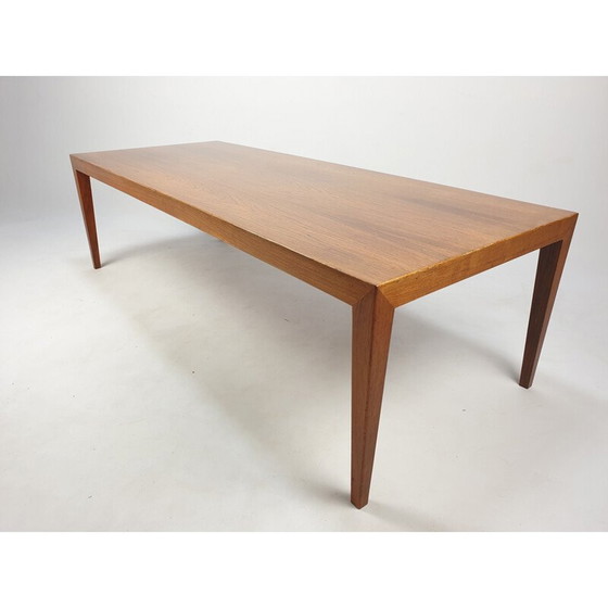 Image 1 of Table basse vintage en teck par Severin Hansen pour Bovenkamp, Danemark 1960.