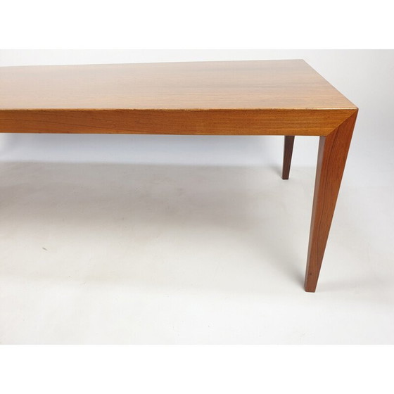 Image 1 of Table basse vintage en teck par Severin Hansen pour Bovenkamp, Danemark 1960.