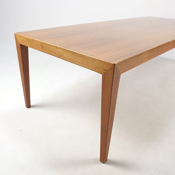 Image 1 of Table basse vintage en teck par Severin Hansen pour Bovenkamp, Danemark 1960.