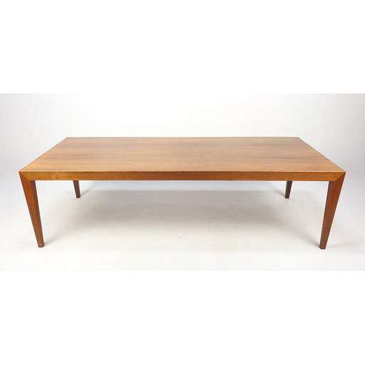 Table basse vintage en teck par Severin Hansen pour Bovenkamp, Danemark 1960.