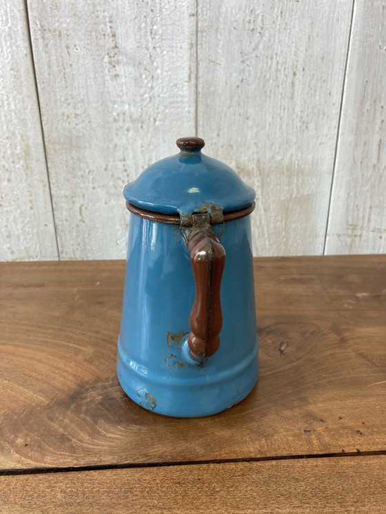 Image 1 of Cafetière Émaillée Vintage