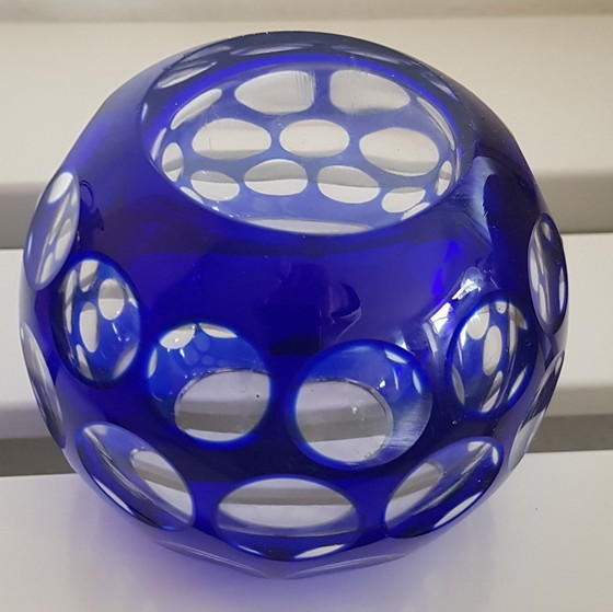 Image 1 of Vase Globe en cristal de Wmf, 1930S