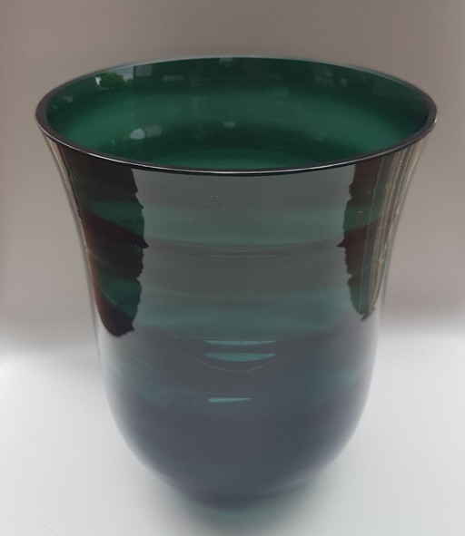 Vase vert d'Erich Jachmann pour Wmf, 1960S