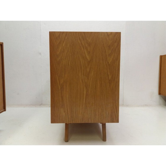Image 1 of Commode vintage en chêne par Jiroutek, Tchécoslovaquie 1960