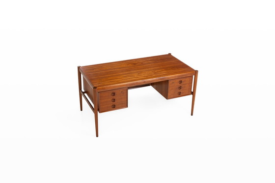 Image 1 of Bureau danois du milieu du siècle par Randers Møbelfabrik - Bureau