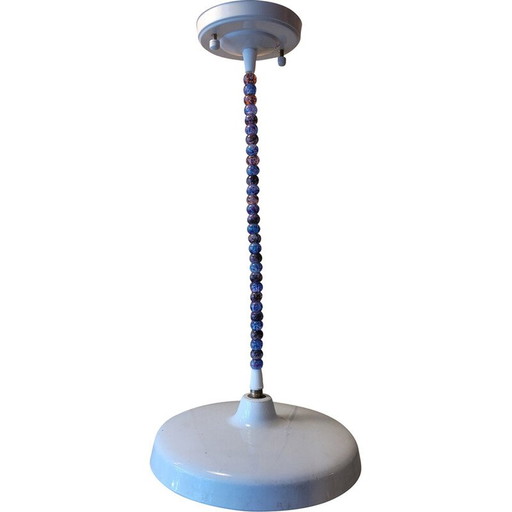 Lampe suspendue boule vintage "Luxo"