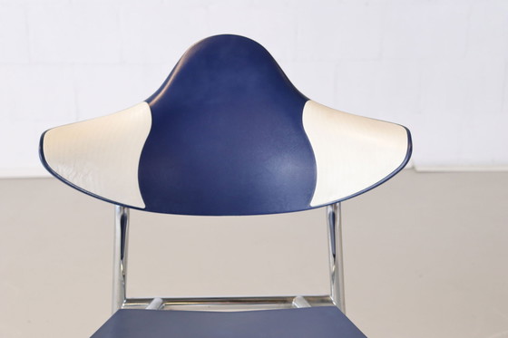 Image 1 of 2x Drabert Parlando chair blue