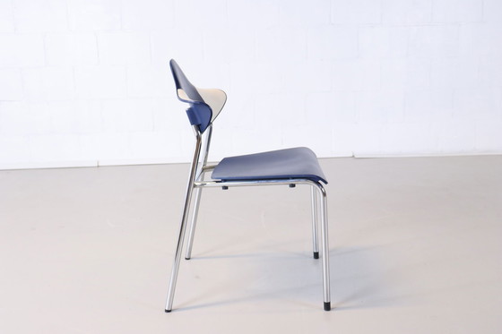 Image 1 of 2x Drabert Parlando chair blue