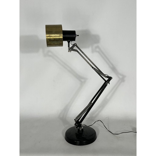 Lampe de table vintage par Jac Jacobsen pour Luxo, Norvège 1950