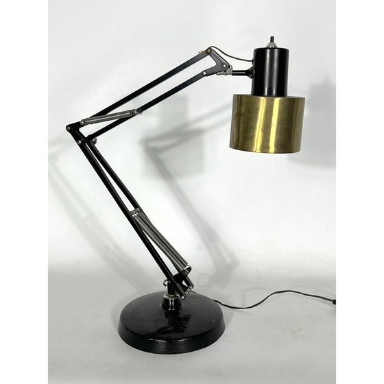 Image 1 of Lampe de table vintage par Jac Jacobsen pour Luxo, Norvège 1950