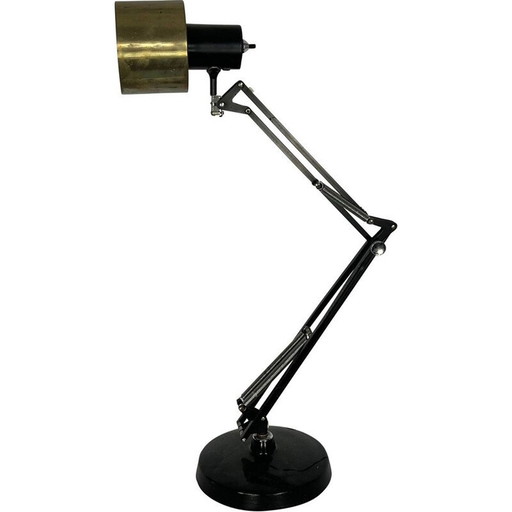 Lampe de table vintage par Jac Jacobsen pour Luxo, Norvège 1950