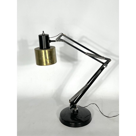 Image 1 of Lampe de table vintage par Jac Jacobsen pour Luxo, Norvège 1950