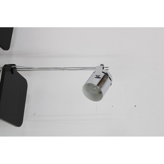 Image 1 of Lampe de table vintage Stanislav Indra chromée, Tchécoslovaquie 1970